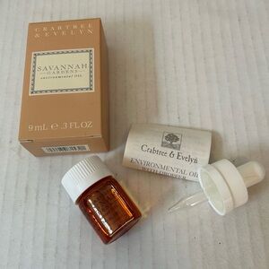 NEW Crabtree & Evelyn Savannah Gardens Environmental Oil & Dropper 0.3oz READ